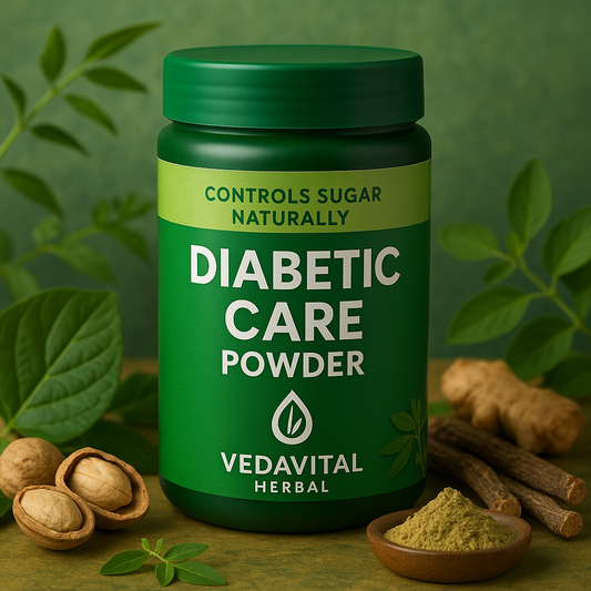 "Vedavital Diabetic Care Powder: शुगर को कंट्रोल करने का आयुर्वेदिक उपाय"