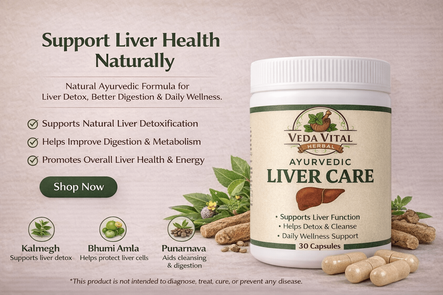Liver Detox - VEDAVITAL  HERBAL