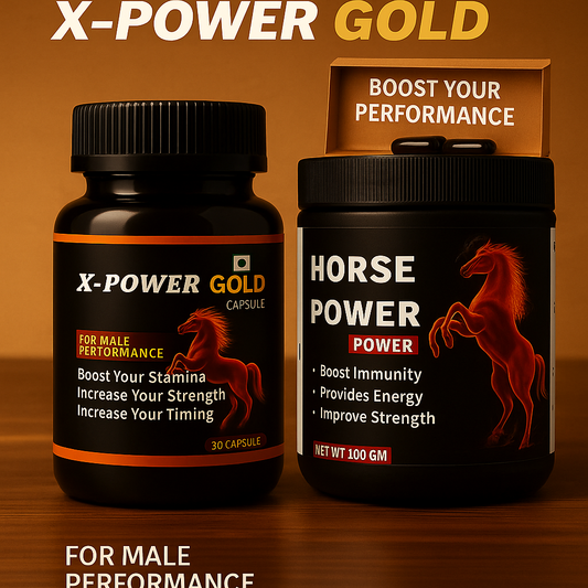 X Power Gold – Double Action Combo (Capsule + Powder)