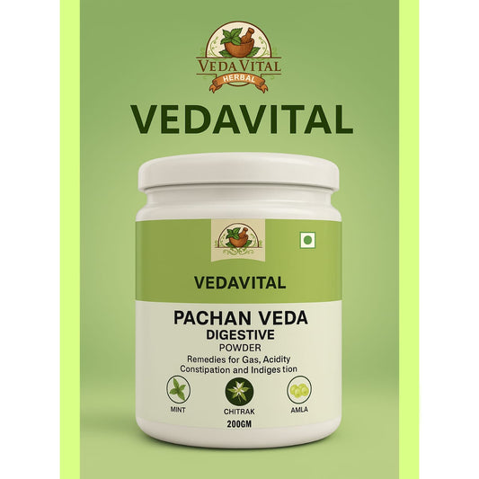 PACHANVEDA  Ayurvedic Digestive Powder – Gas, Acidity & Bloating Relief