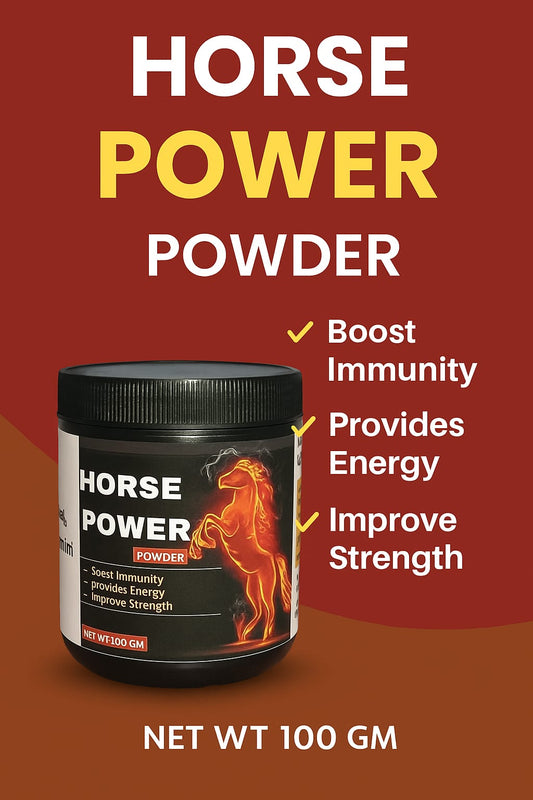 Horse Power Powder – Ayurvedic Strength & Stamina Booster