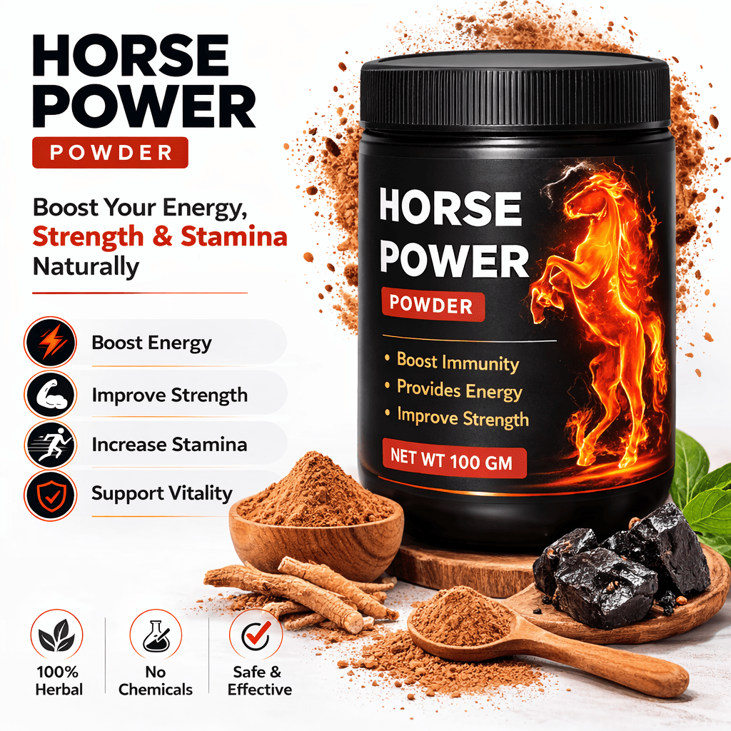 Horse Power Powder for Men | Ayurvedic Herbal Energy & Performance Support - VEDAVITAL HERBALHorse Power Powder for Men | Ayurvedic Herbal Energy & Performance SupportMen wellnessVEDAVITAL HERBALHorse Power Powder for Men | Ayurvedic Herbal Energy & Performance Support
