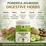 PACHANVEDA Ayurvedic Digestive Powder – Gas, Acidity & Bloating Relief - VEDAVITAL HERBALPACHANVEDA Ayurvedic Digestive Powder – Gas, Acidity & Bloating ReliefDigestive SupplementVEDAVITAL HERBALPACHANVEDA Ayurvedic Digestive Powder – Gas, Acidity & Bloating Relief